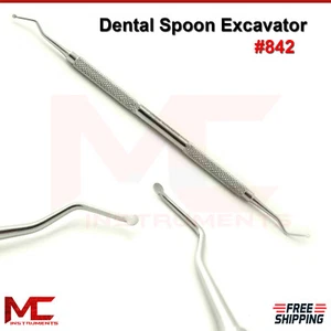 Spoon Excavator 842 Tooth Implant Surgical Extracting Filling Double Ended Tools - Picture 1 of 3
