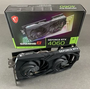 MSI Nvidia Geforce RTX 4060 Gaming X - Scheda Grafica 8GB GDDR6 - 3xDP 1xHDMI - - Photo 1/5