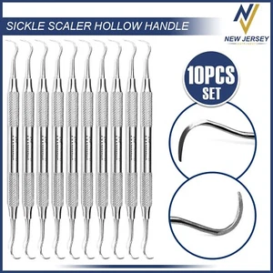 SICKLE SCALER H6/H7 DENTAL INSTRUMENT PERIODONTAL HYGIENE PRO STAINLESS STEEL - Picture 1 of 6
