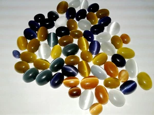 Beautiful Natural  Oval Cabochon Chrysoberyl Cats Eye Thanksgiving - Picture 1 of 11