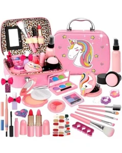 Kids Makeup Kit for Girls, Real Washable Makeup Set for Girls, Makeup for Kids, - Picture 1 of 7