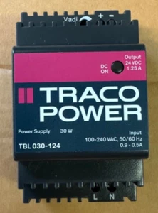 Traco Power TBL 030-124 Power Supply 24V 1,25A - Bild 1 von 1