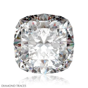 1,03ct J-SI1 Ideal Cut Square Cushion AGI 100% echter Diamant 6,30x6,18x3,34mm - Bild 1 von 4