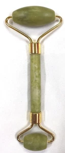 JADE FACIAL ROLLER AFTER SPA WITH 2 MASSAGE HEADS ONE SMALL AND ONE BIG - Picture 1 of 7