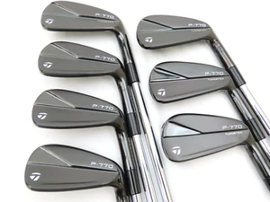 2023 Taylormade P-770 schwarz 4-PW Eisen Set DG 120 S300 steifer Flex Stahl P 770 - Bild 1 von 5