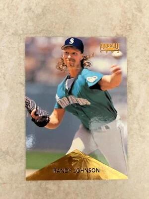 1996 Pinnacle Randy Johnson Foil #236 MLB Seattle Mariners HOF - Image 1 of 2