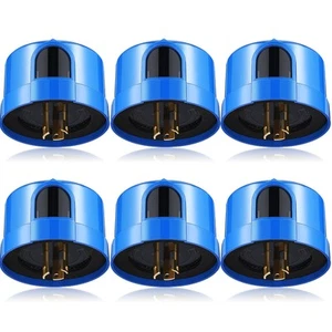 6 Pcs Twist Lock Photocell Sensor Auto on off Photocell Switch Dusk to Dawn L... - Picture 1 of 7