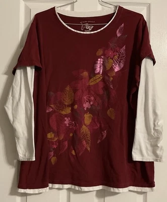 Just My Size Women’s Long Sleeve T-shirt Size 26/28W 4X - Image 1 of 4