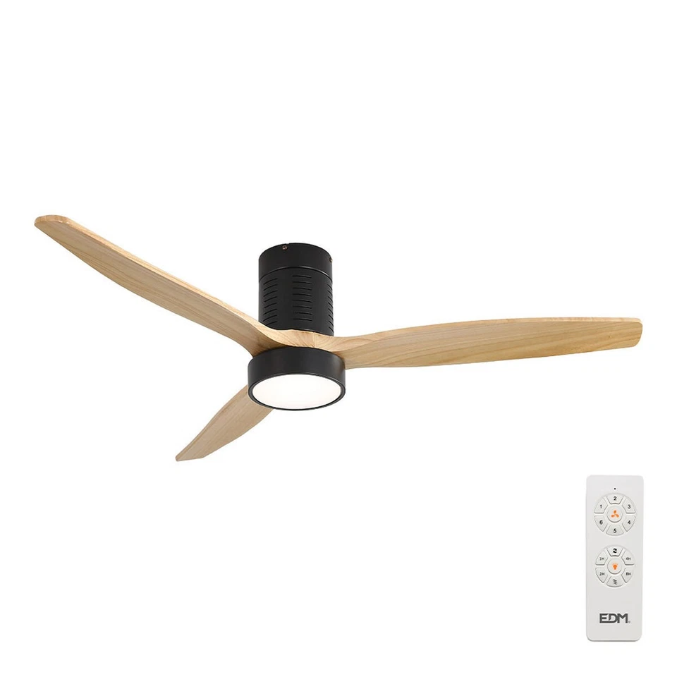 Ventilatore da Soffitto con Luce EDM 33823 Kara 30 W 2190 Lm - Immagine 1 di 1