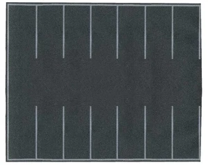 Walthers SceneMaster HO Scale Flexible Self-Adhesive Paved Parking Lot - Picture 1 of 1