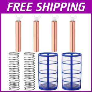 Comprehensive 12 Pcs Copper Anode Replacement for Solar Pools - Effortless Setup - Picture 1 of 9