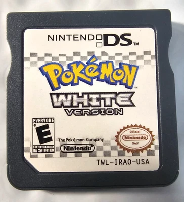 New Pokemon White Version (Nintendo DS, 2011) Memory Pack Edition Video Game