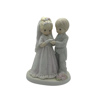 Figura de novio Precious Moments 2005 From This Day Forward Foto 1 de 4
