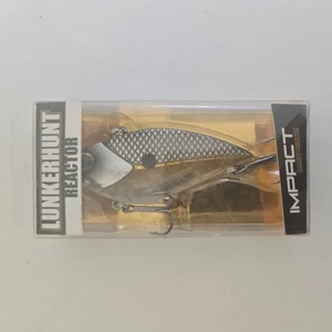 LUNKERHUNT LURES, Reactor, Impact Series 1/2 Oz, Silver side - Picture 1 of 2