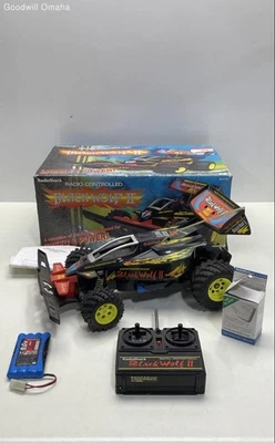 Radio Shack Black Wolf II de colección coche radiocontrolado IOB - SIN PROBAR - REPUESTOS/R Foto 1 de 4