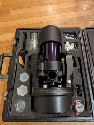 Meade ETX-90 Telescope Maksutov Cassegrain with Carrycase extras d=90mm f=125 - Image 1 of 4