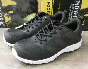 GROUNDWORK GR95 Safety Shoes Trainers in Black UK Size 3 / EU 36 NEW BNIB Boxed - Picture 1 of 6