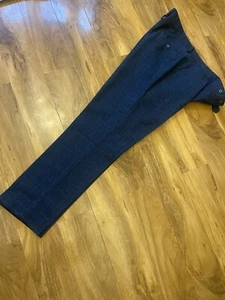 Cavani Blue Tweed Style Trousers 44R New