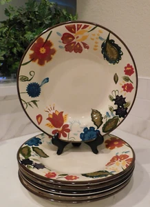 ONE Target Home American Simplicity FLORAL VINE Steinzeug Speiseteller MEHRERE - Bild 1 von 6