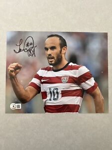 Landon Donovan autographed signed 8x10 photo Beckett BAS COA Soccer USA World