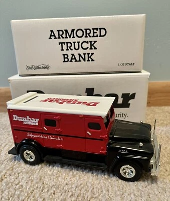 NIB ERTL Collectibles Dunbar Armored Truck Bank 1:32 Scale - F948 1959 GMC New ! - Image 1 of 4