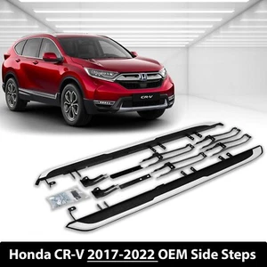 For Honda CR-V CRV MK5 2017-2022 OEM Aluminium Running Boards Side Steps Pair - Picture 1 of 24