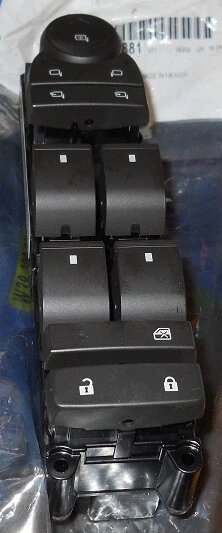 Interruptor de controle mestre NOS 2007-21 Chevrolet GMC Truck Yukon Denali Tahoe LH - Imagem 1 de 1