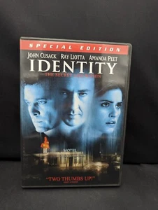 Identity (DVD, 2003, Special Edition) John Cusack Ray Liotta Amanda Peet - Picture 1 of 1