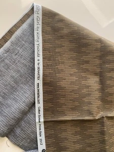 Brown/Black Geometric by Kitty Yoshida for Benartex, Cotton Fabric, 1 yard - Picture 1 of 1