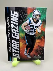 Christian McCaffrey 2021 Absolute Star Gazing Card #SG10 - Picture 1 of 2
