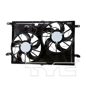 TYC 621930 Dual Radiator and Condenser Fan Assembly