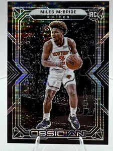 2021 Panini Obsidian Asia Etch #179 Miles McBride (RC) - Picture 1 of 6