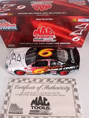 Racing Champions Authentics Mac Tools 1998 Mark Martin Eagle One 1/24 Foto 1 de 4