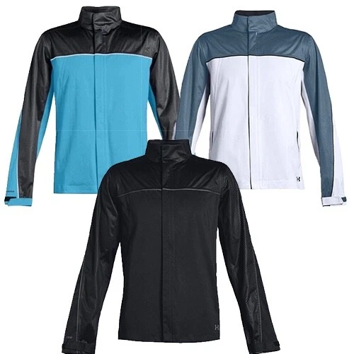 Under Armour Mens Storm Waterproof Jacket, Black, White or Alpine, NEW - Image 1 of 1