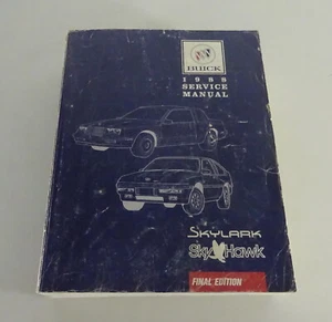 Manuale Di Officina / Manuale Di Servizio Buick Skylark / Skyhawk Del 1988 - Foto 1 di 6