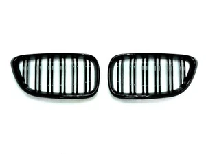 Grilles M2 STYLE PIANO GLOSS BLACK Front Grille Fits 14-18 F22 228i M235i Coupe - Picture 1 of 1
