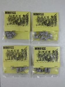 4 Paquetes Minifiguras 15mm Guerra Crimea Línea Rusa Infantería, Tapa 12K (32 Figuras) - Imagen 1 de 1