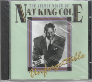 NAT KING COLE - Unforgettable/Velvet Voice (18 Rare Radio Broadcasts) NEW/SEALED - Picture 1 of 2