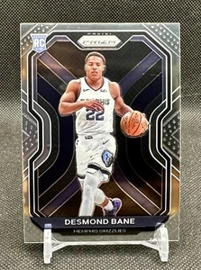 2020-21 Panini Prizm Desmond Bane Base Rookie Card RC #297 Grizzlies - Picture 1 of 2