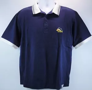 MA) Vintage Slazenger Italian Bardigiano Horse Equestrian Cotton Polo Shirt Blue - Bild 1 von 11
