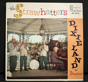 The Strawhatters Dixieland at Disneyland rare Disney 45 rpm record DEP 3013A!