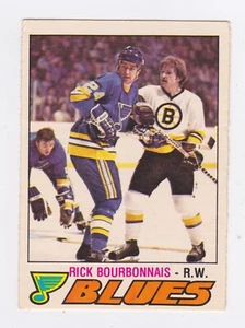 1977-78 O-Pee-Chee - Rick Bourbonnais - #312 - Rookie UER - VG - Picture 1 of 2
