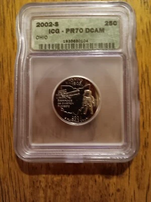 ICG PR70 DCam 2002 S OHIO Quater - Image 1 of 2