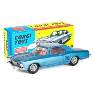 Corgi CD54321025 Buick Riviera Bleu 1/48 - n°245 prevente - Imagen 1 de 1