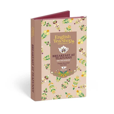 ETS - Tee Geschenk Tee-Poesie "Breakfast at Teafunny", 8 Teebeutel, BIO - Bild 1 von 4