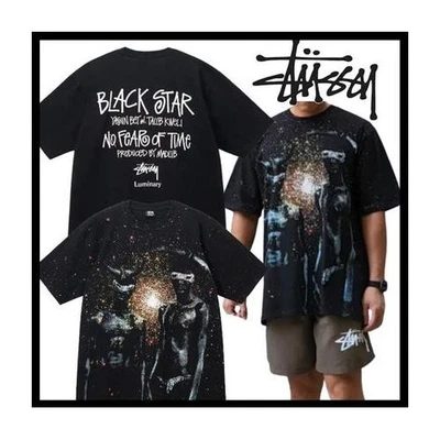 Футболка Stussy Black Star подлинная совершенно новая нераспечатанная модная уличная одежда Hypebeast - Изображение 1 из 3