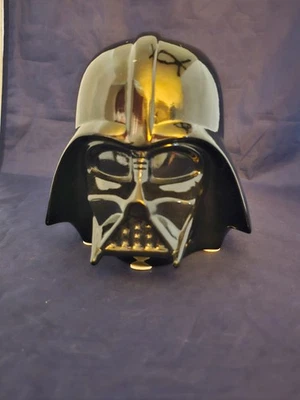 Darth Vader Helmet Coin piggy Bank Ceramic Star Wars  F.A.B. starpoint fabny - Image 1 of 4