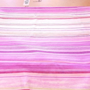 1.   1/2 Yd Fabric Apparel  Fashion Fabric Stripe Texture Satin Hamel  - Picture 1 of 3