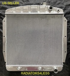 KKS 3 FILAS RADIADOR DE ALUMINIO 55 56 57 58 59 CAMIONETA CHEVY LS CAMBIO DE MOTOR - Imagen 1 de 3