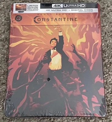 CONSTANTINE (U.S. LIMITED EDITION STEELBOOK 4K Ultra HD +Blu-ray +Digital, 2005) - Image 1 of 3